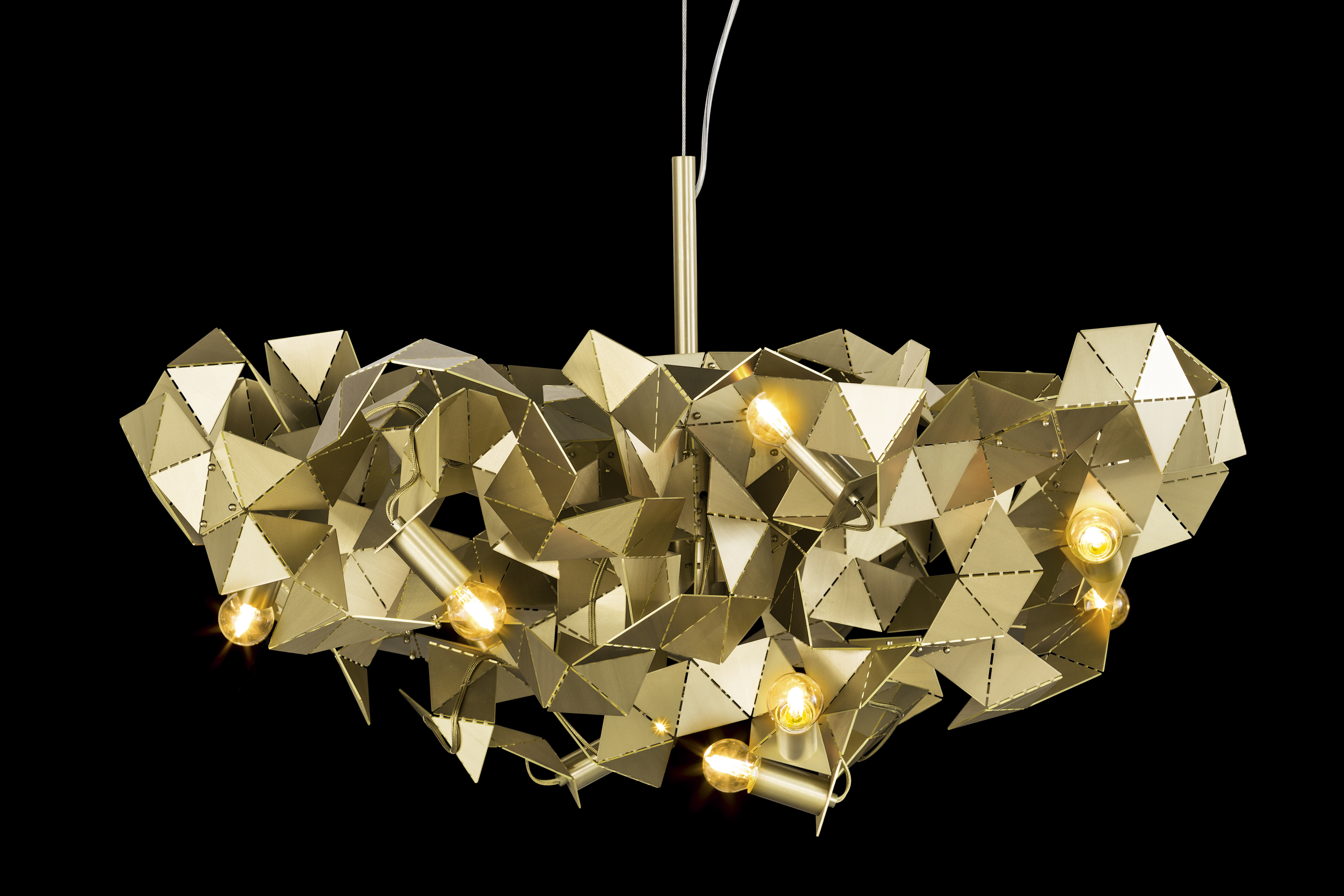 Fractal Chandelier Round